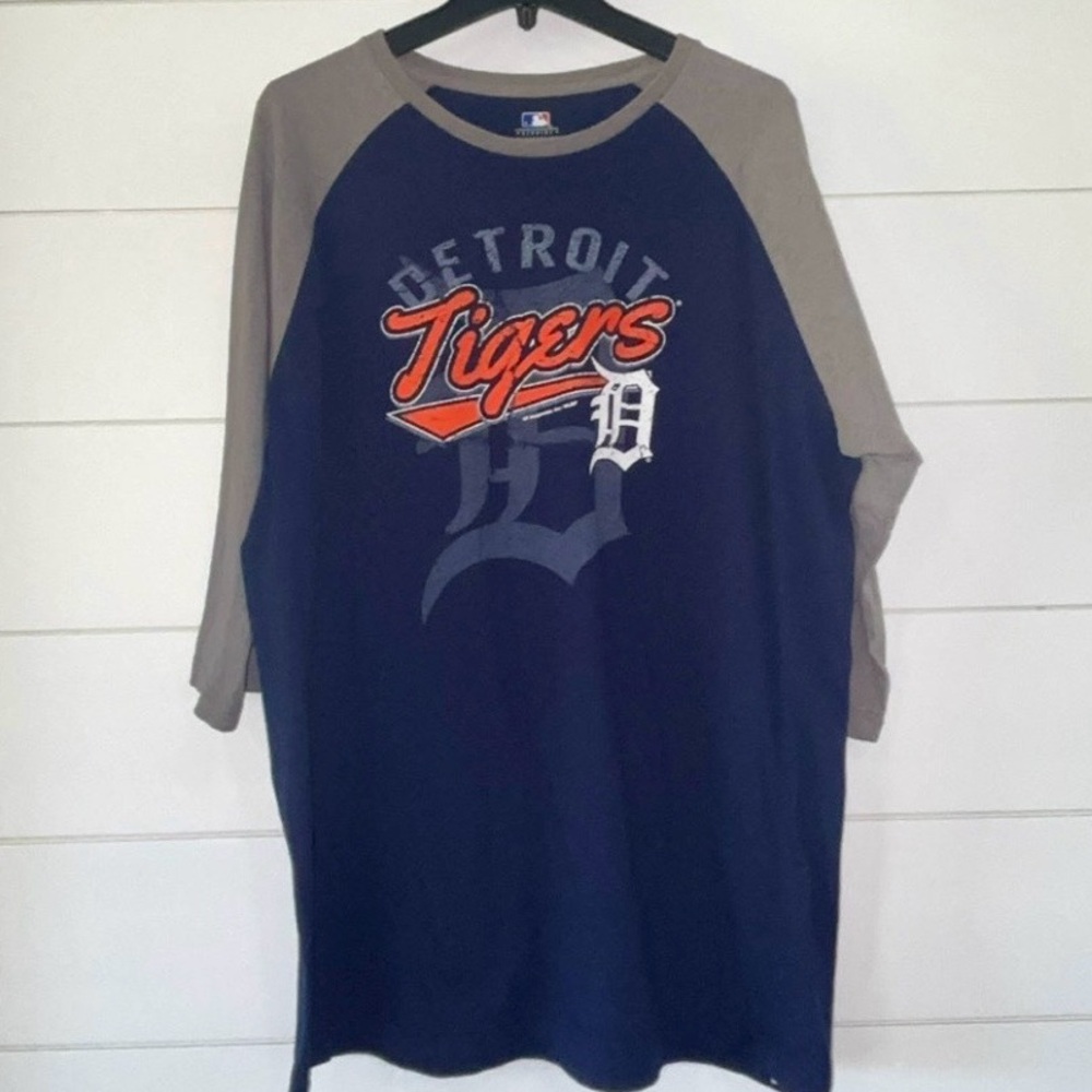 Genuine Merchandise Navy and Gray Shirt